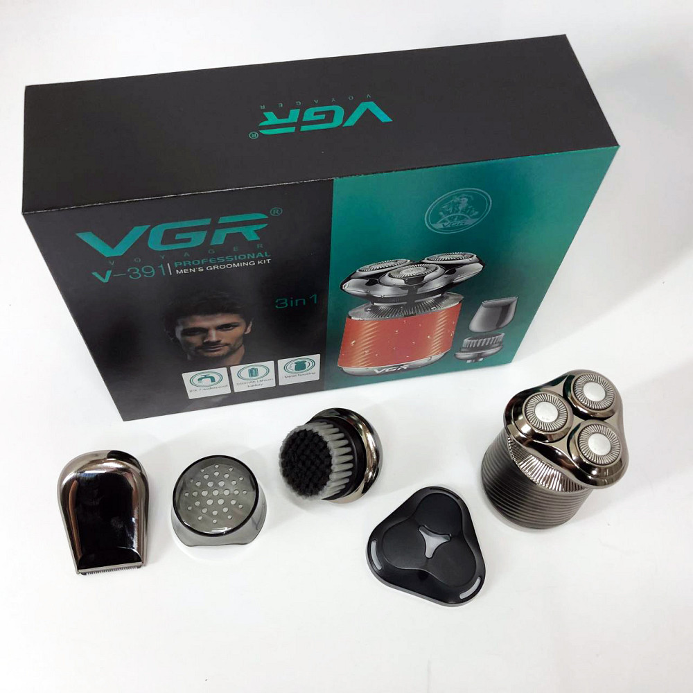 Бритва с аккумуляторным зарядным устройством, Портативная электробритва для бороды KG-72 Львов - изображение 5