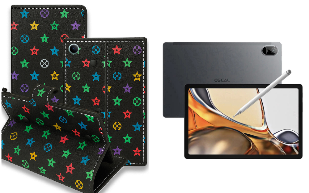Книжка-трансформер для планшета Blackview Oscal Pad 18, колір Black Lyi Black Київ - фото 1