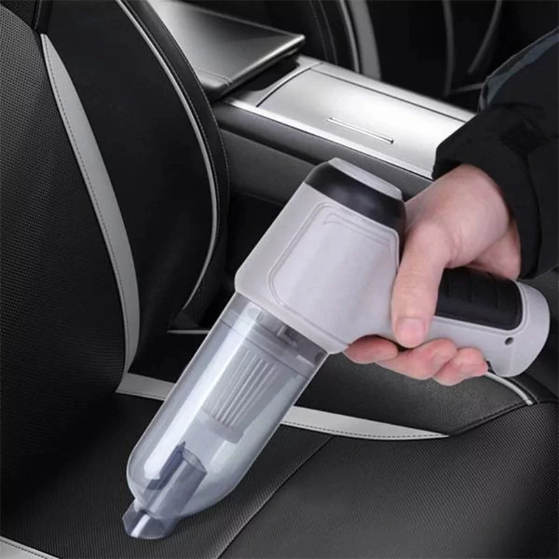 Автомобильный аккумуляторный пылесос Vacuum Cleaner HL-107 с насадками Киев - изображение 4
