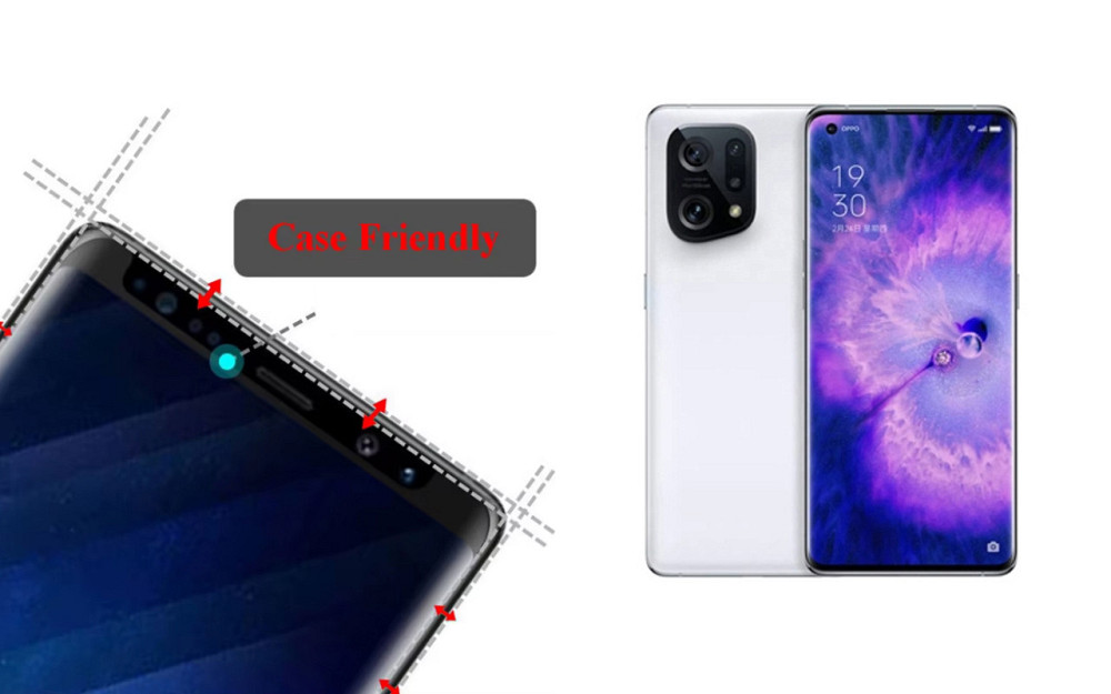 Захисне скло HyperGlass Pro для Oppo Find X5, X5 Pro – максимальна чутливість та захист Київ - фото 4
