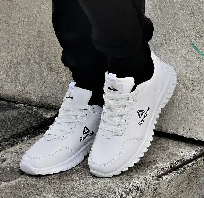 Кросівки Reebok Білі Рибок Шкіряні Жіночі (розміри: 36,37,38,39) Дніпро - фото 8