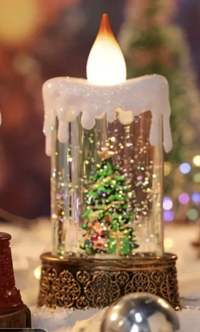 Новорічна LED свічка на батарейках Сміла - фото 3