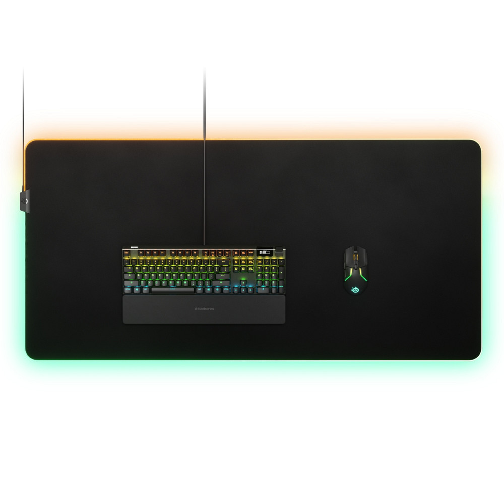 Ігрова поверхня SteelSeries QcK Prism Cloth 3XL ETAIL RGB 1200x590x4мм Вінниця - фото 3