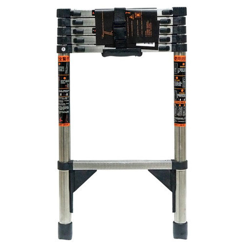 Лестница телескопическая 2.3м, приставная, нержавеющая сталь Киев - изображение 1