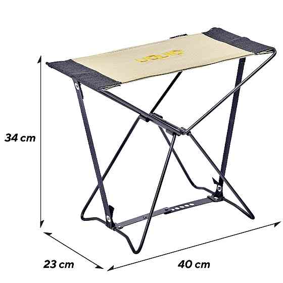 Стульчик розкладной Uquip Fancy Sand/Grey (244041) Вінниця