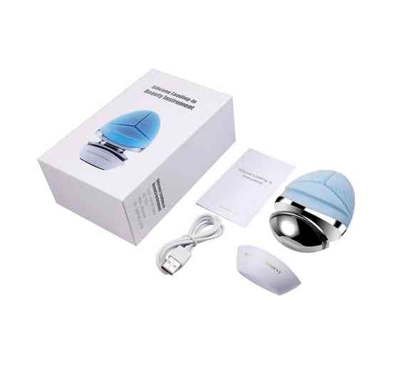 Ультразвукова електрощітка для вмивання обличчя з EMS для масажу та ліфтингу EMS cleansing brush & massager MyIDi Київ