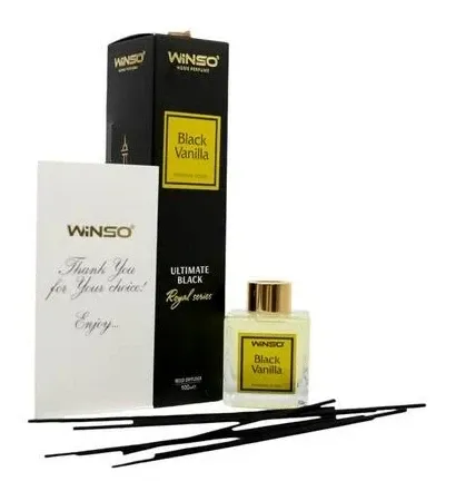 Аромадифузор WINSO “Ultimate Black” Black Vanilla – глибокий аромат вишуканої ванілі Ковель - фото 2