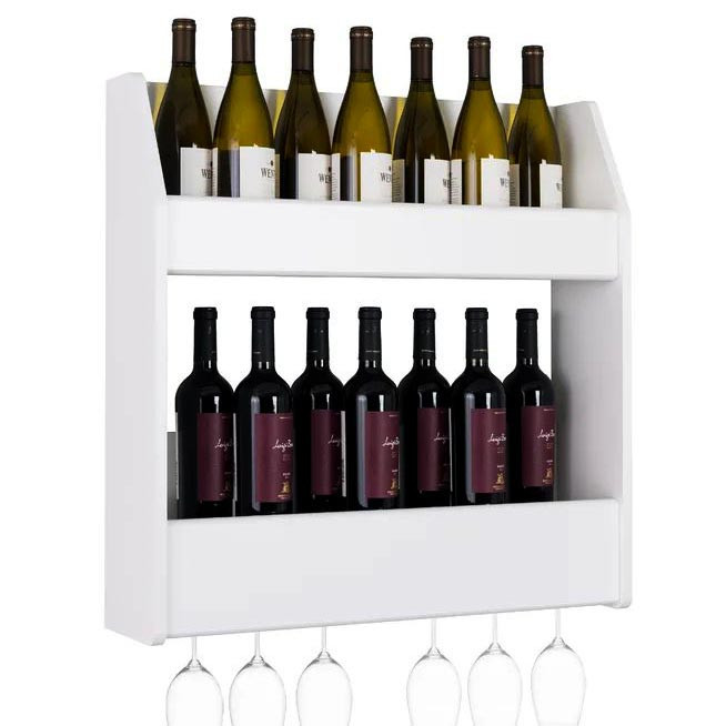 Настінна винна полиця "Окаяма" зефір Миколаїв - фото 3