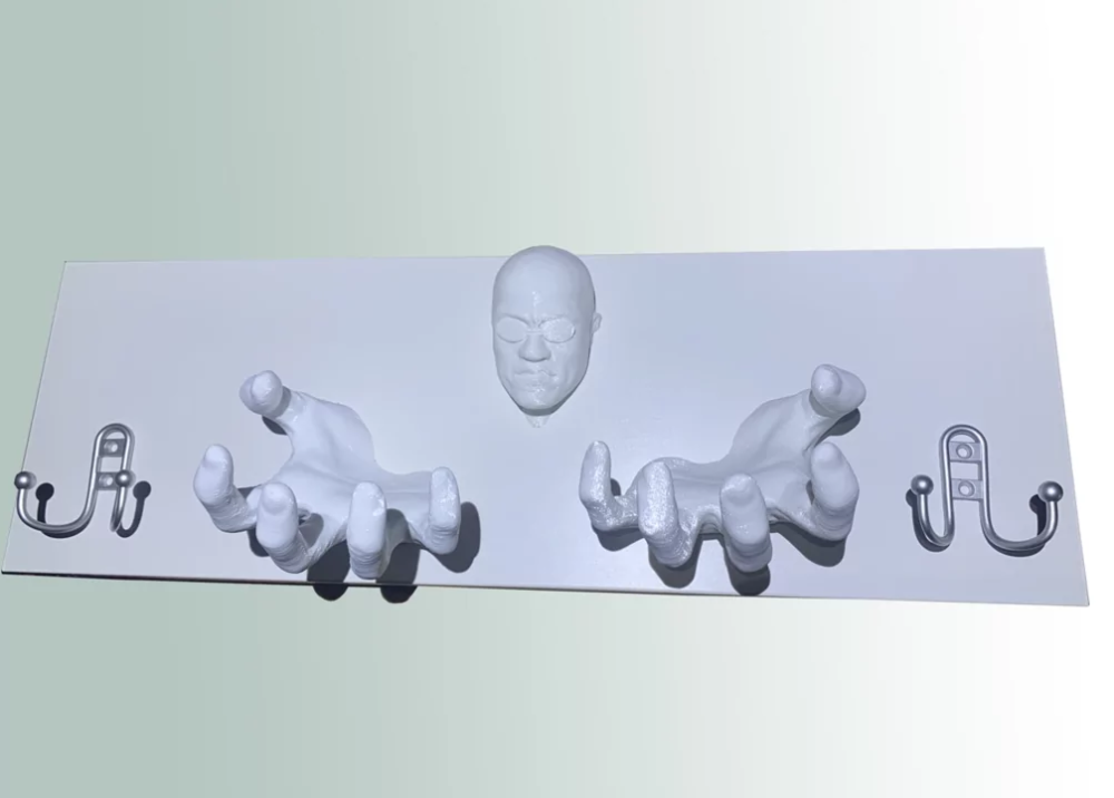 Дизайнерський вішак на стіну для одягу та декору інтер'єру Морфеус Днепр - изображение 1