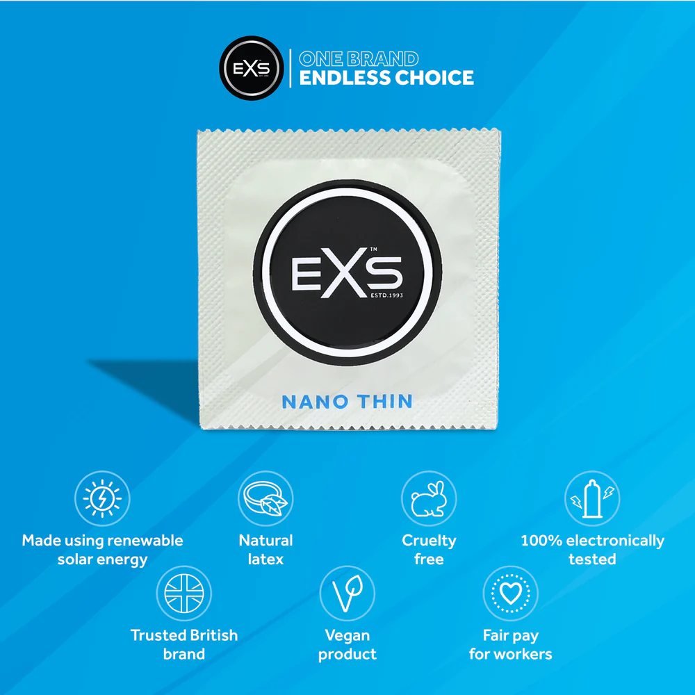 Презервативи - EXS Nano Thin, 48 шт. Sex Aura Київ - фото 2