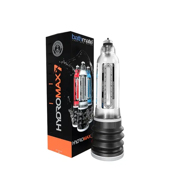 Гідропомпа Bathmate Hydromax 7 Clear (X30), для члена довжиною від 12,5 до 18 см, діаметр до 5 см Львів