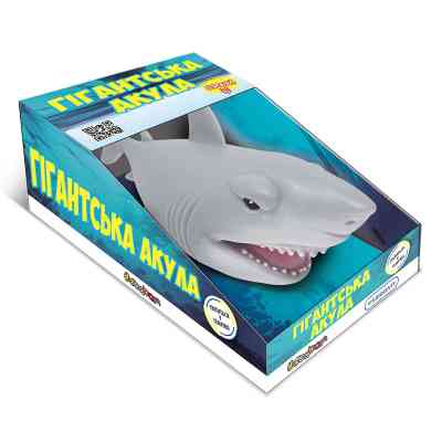 Антистресс #sbabam Стретч-игрушка в виде животного - Гигантская акула (белая) (66/CN21-1) Винница