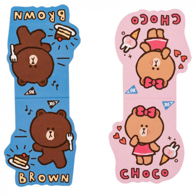 Закладки для книг Yes магнітні Line Friends Brown and Choco, 2шт (708106) Вінниця - фото 3
