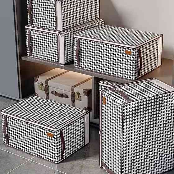 Комплект сумок 3 шт для одеял в шкаф с молнией Каменец-Подольский