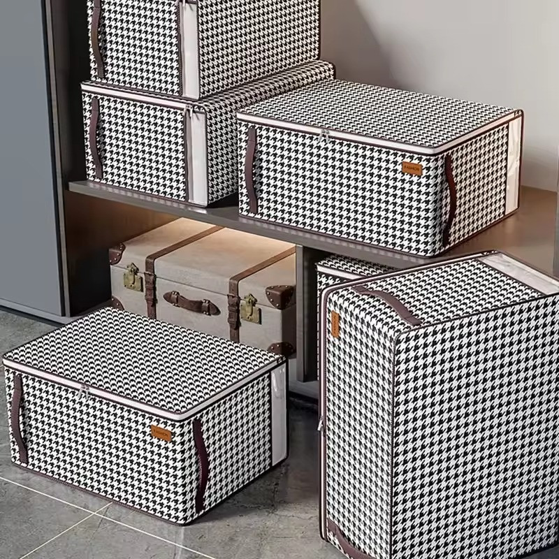 Комплект сумок 3 шт для одеял в шкаф с молнией Каменец-Подольский - изображение 6