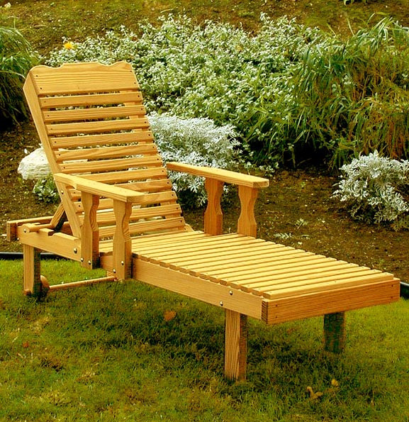 Шезлонг садовий "Альбайда" каррі Миколаїв - фото 1