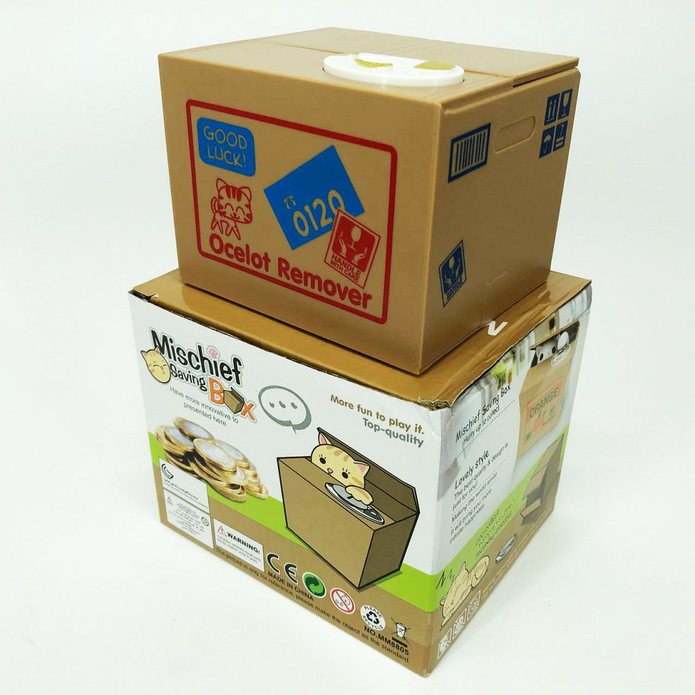 Дитяча сейф скарбничка злодюжка монет у коробці AD-17 Львів - фото 3