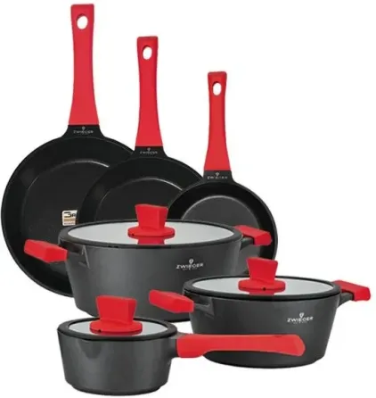 Zwieger Obsidian Комплект Garnków Z Pokrywkami 6 El + Сковорідки 20 24 28Cm Киев
