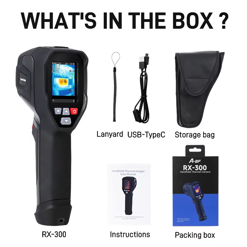 Інфрачервоний тепловізор RX-300 (Чорний) Вінниця - фото 11