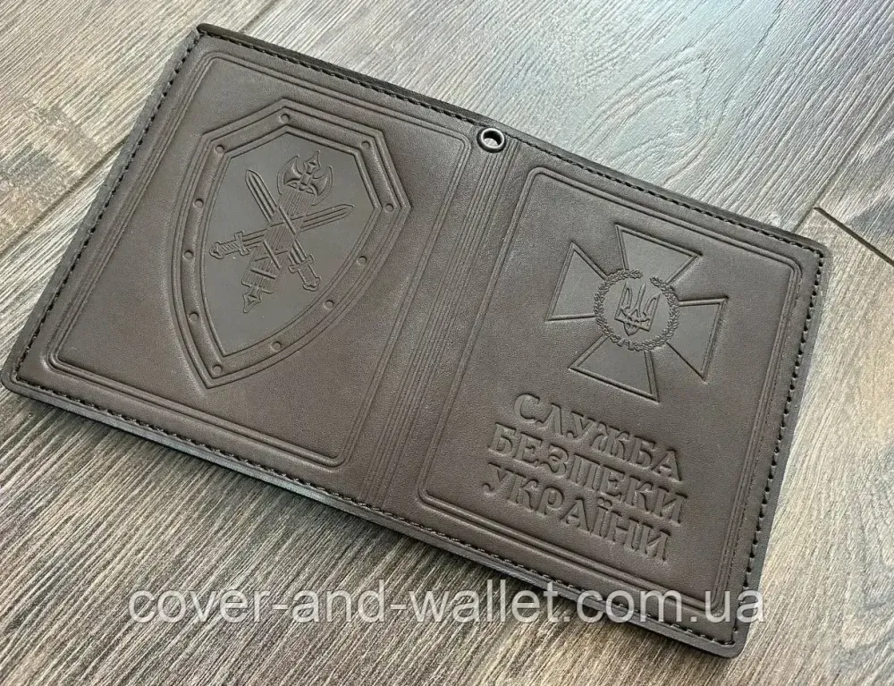 Обкладинка на посвідчення СБУ "Служба безпеки України" вертикального типу Київ - фото 5