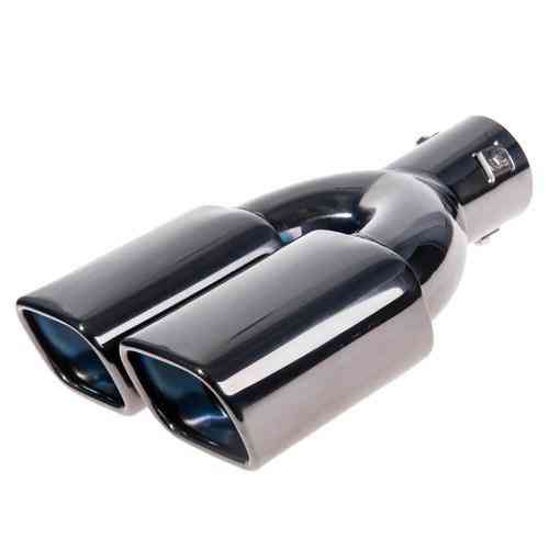 Насадка на глушитель НГ-0352-BK, диаметр внутр. 64мм, длина 280мм, внешний размер 107x70мм Харьков