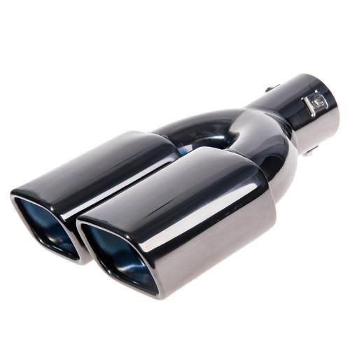 Насадка на глушитель НГ-0352-BK, диаметр внутр. 64мм, длина 280мм, внешний размер 107x70мм Харьков - изображение 1