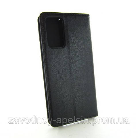 Чехол книжка Motorola Moto G85 Кожаный (черный) Одесса - изображение 2