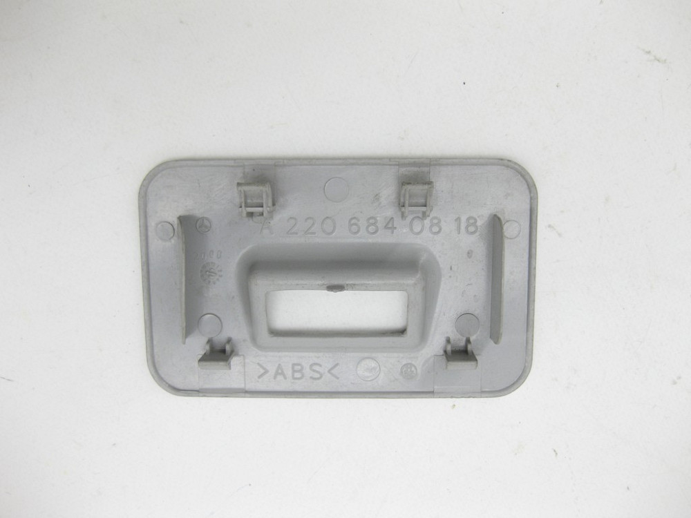 Mercedes-Benz  A2206840818 7D43 Кришка плафона освітлення простору ніг задніх пасажирів колір сірий S-class short W220 S-class long V220 Одеса - фото 6