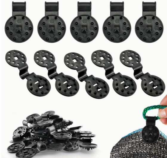 Кліпса для затіняючої сітки (Кругла) кріплення сітки на паркан Дніпро