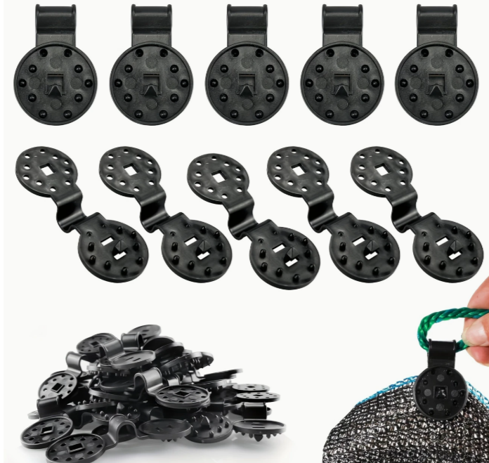 Кліпса для затіняючої сітки (Кругла) кріплення сітки на паркан Дніпро - фото 3