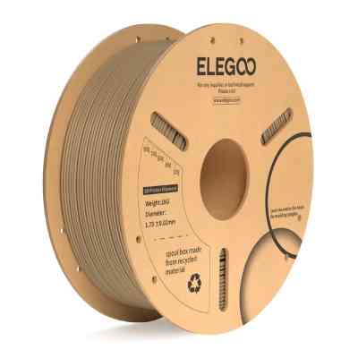 Пластик для 3D-принтера ELEGOO PLA Plus 1кг, 1.75мм, wooden (50.203.0236) Вінниця