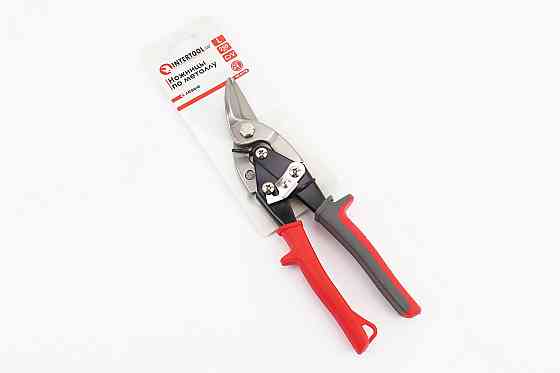 Ножиці по металу 250мм лівий різ CrV HT-0178 Київ