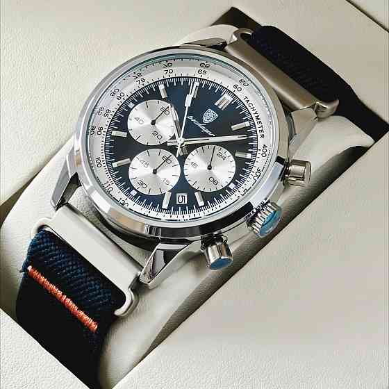 Часы мужские наручные Poedagar Innova Sky Blue (2 ремешка) Винница