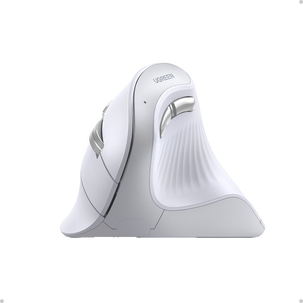 Маніпулятор миша бездротова UGREEN MU008 Multi-mode Vertical Mouse White Одеса - фото 14