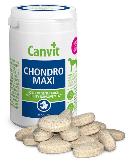 Canvit Chondro maxi (Канвіт Гондро максі) вітамінна кормова добавка для регенерації суглобів собак від 25 кілограмів. 500 г. Запоріжжя - фото 2
