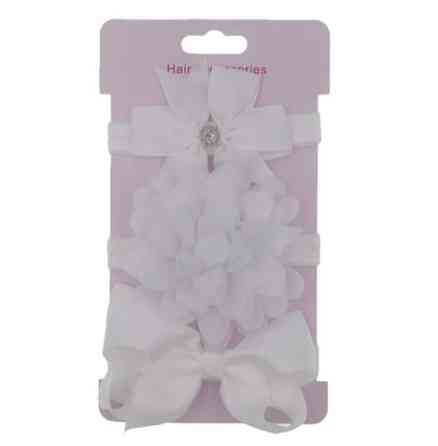 Набор детских повязок 3 штуки универсальный белый Киев