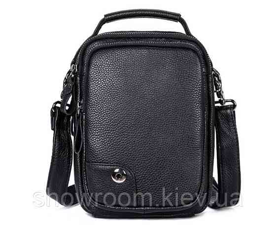 Зручна шкіряна сумка через плече Leather Collection (5044) Київ