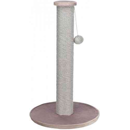 Дряпка-стовпчик Trixie Livia для котів з іграшкою на мотузці сизаль/плюш античний рожевий 38х64 см Київ