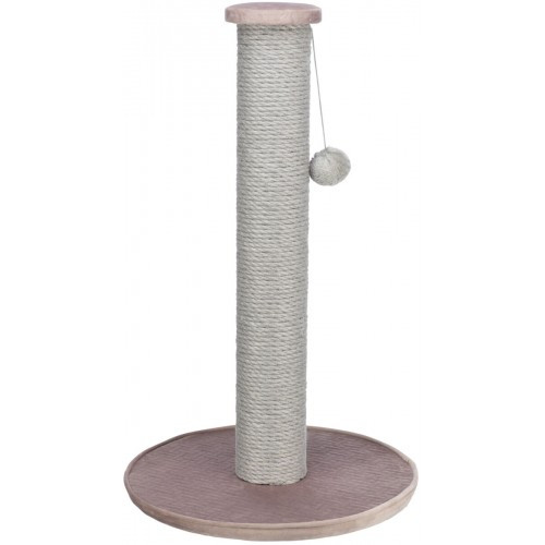 Дряпка-стовпчик Trixie Livia для котів з іграшкою на мотузці сизаль/плюш античний рожевий 38х64 см Київ - фото 1