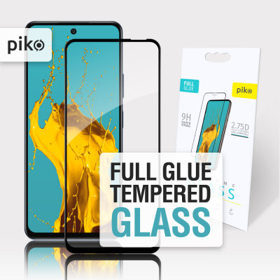 Стекло защитное Piko Full Glue Infinix Hot 50 5G Black (1283126606922) Винница - изображение 5