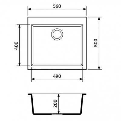 Мойка кухонная Adamant Univer графіт + змішувач + дозатор (4824296902113) Винница - изображение 7