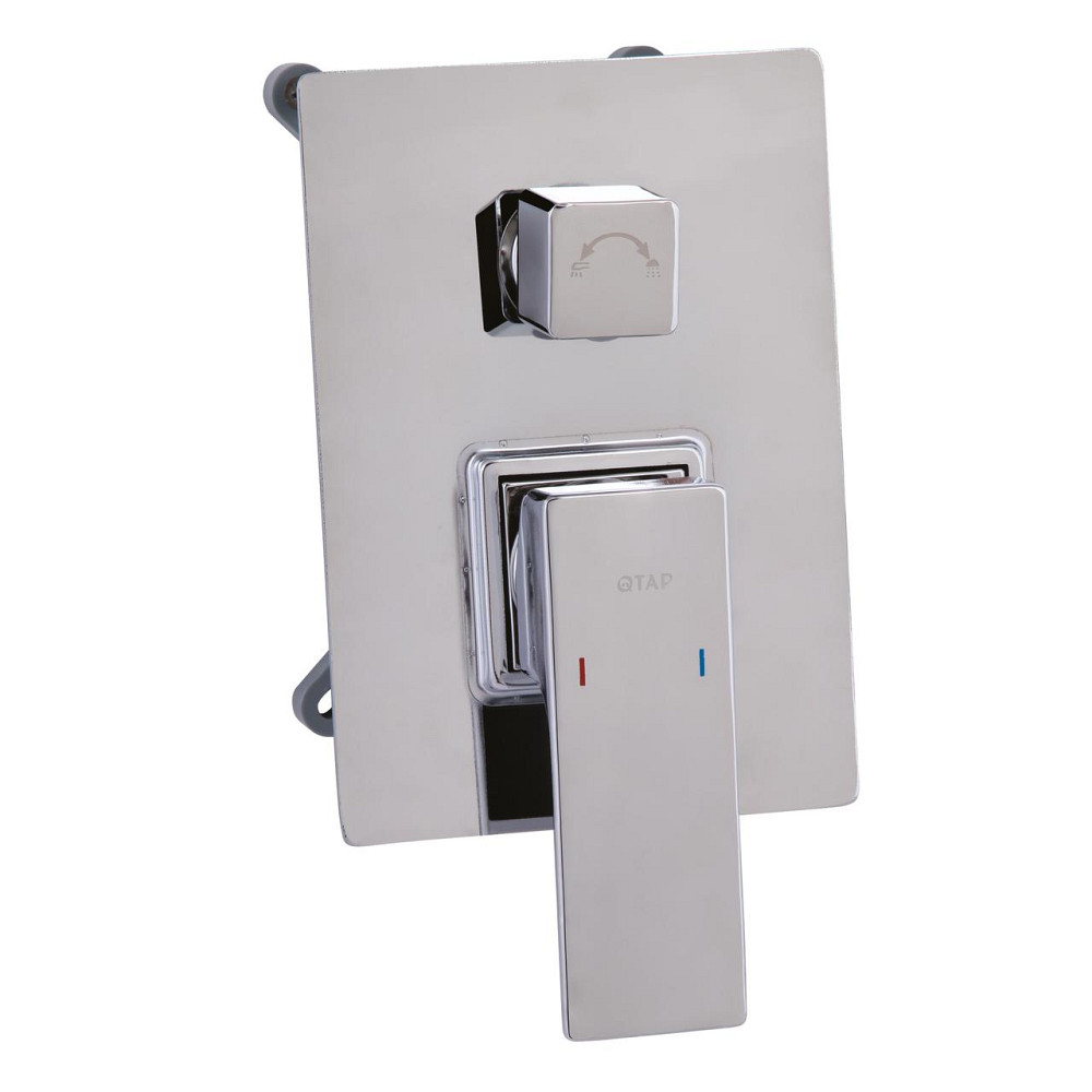 Душова система для душу Qtap Gemini прихованого монтажу на два споживачі QTGEM113CRM45696 CRM Київ - фото 3