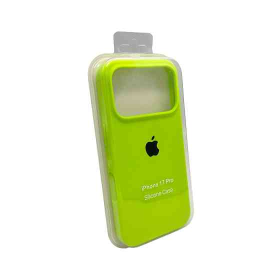 Чохол для смартфона Silicone Full Case AA Open Cam for Apple iPhone 17 Pro Max 24,Shiny Green Киев