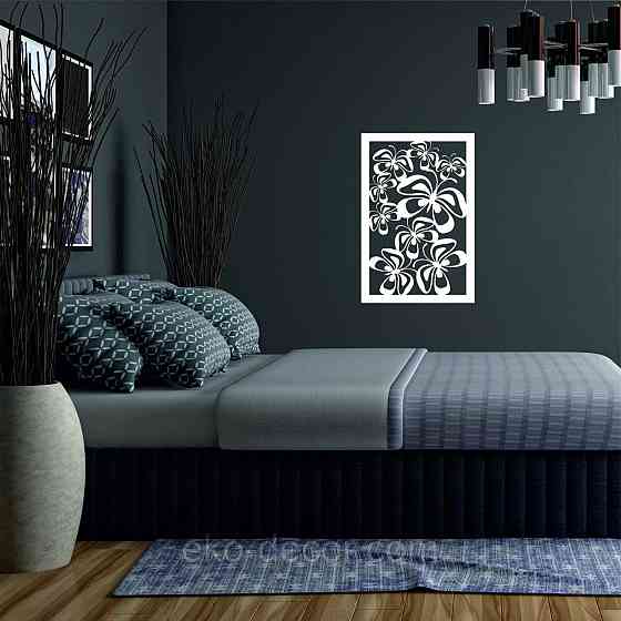 Декоративне настінне 3D Панно «Метелики» Декор на стіну з об'ємом Київ