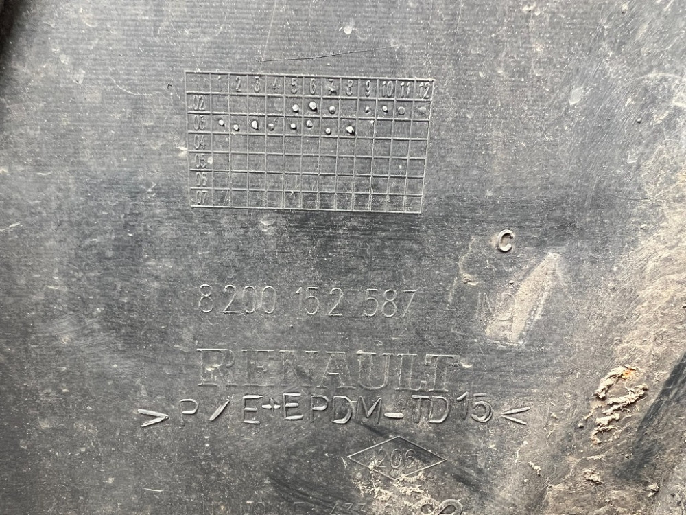 Бампер передній Renault Kangoo 2003-2007 (8200152587) Ковель - изображение 13