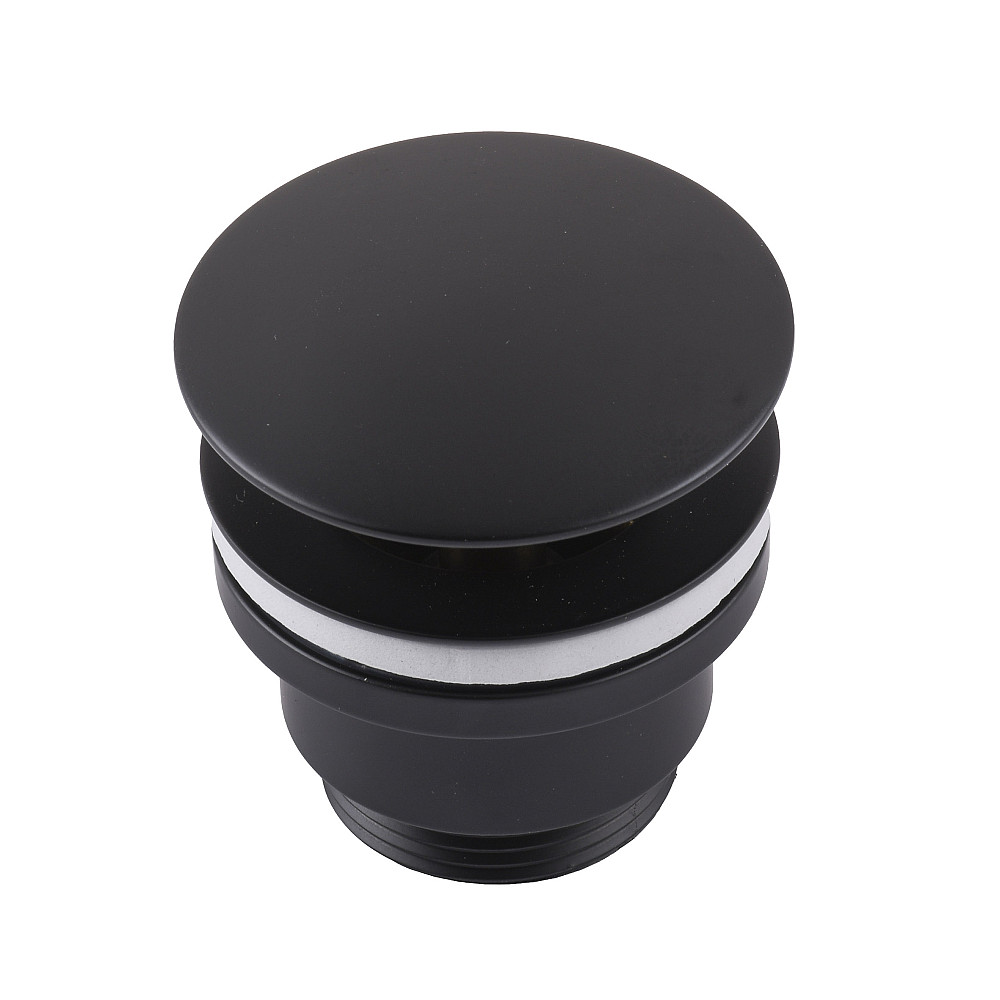 HG15-04A-10-BR-(BB)-Click-clack--Донний клапан  ЛАТУНЬ ,Універсальний, Чорний мат (Box Globus Lux) Луцьк - фото 3