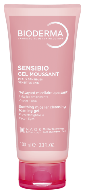 Біодерма Сенсібіо очисний гель для чутливої шкіри Bioderma Sensibio Gel Moussant 100 мл Дніпро - фото 1