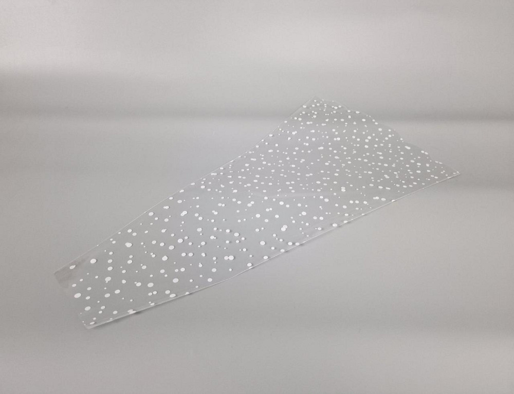 Упаковка конус под цветы h60/11низ/33верх(100 шт) узор 168 (2) КОНФЕТТИ (100 шт) Харьков - изображение 1