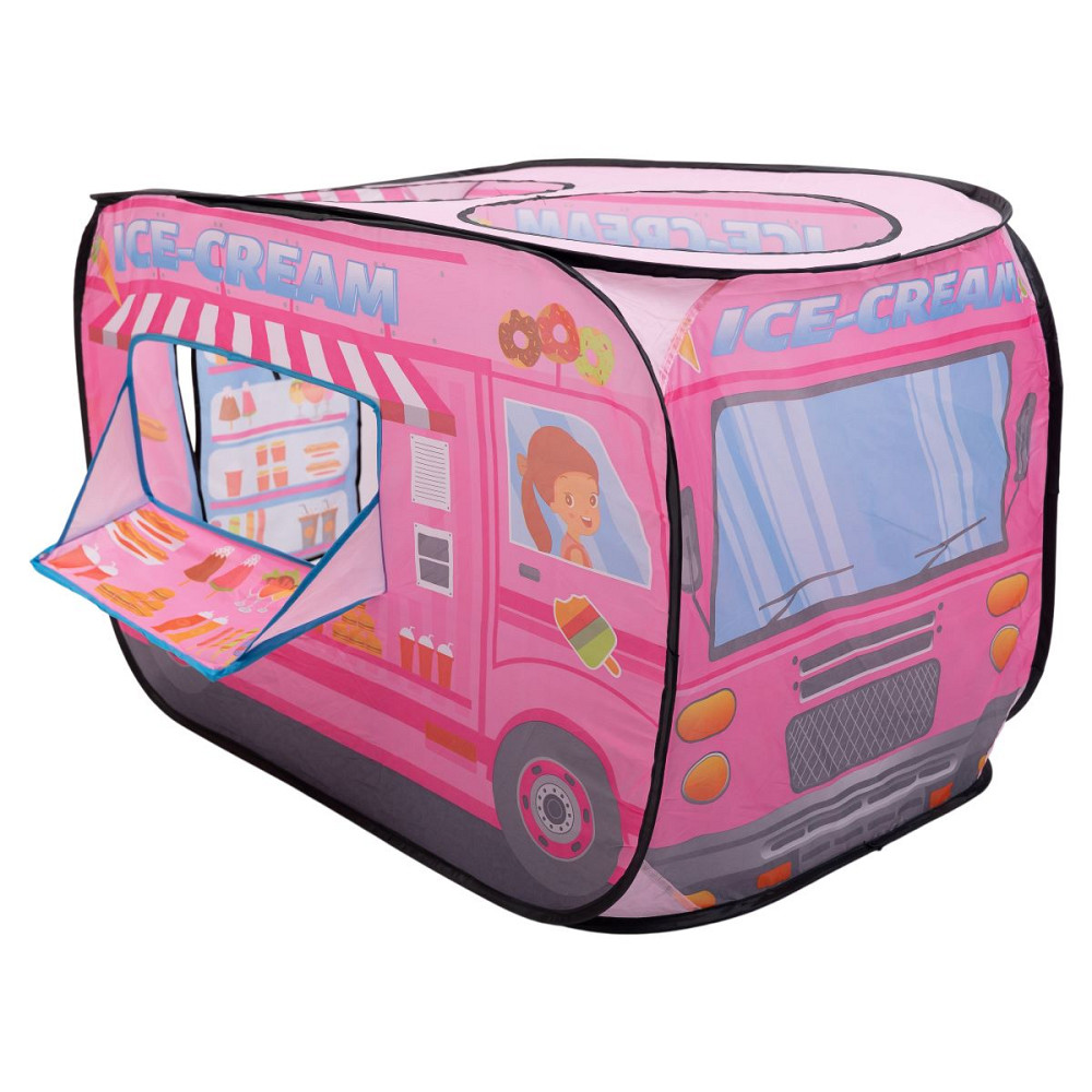 Lugi Дитячий ігровий намет «Фургон з морозивом» 110×70×66 см намет для дівчинки Рожевий HP-S-5N Коломия - фото 1