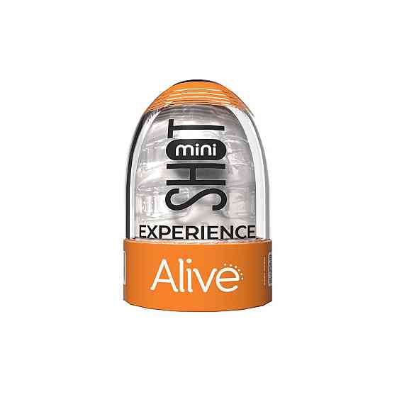 Мінімастурбатор Alive Mini Masturbator (Transparent) Sex Aura Київ